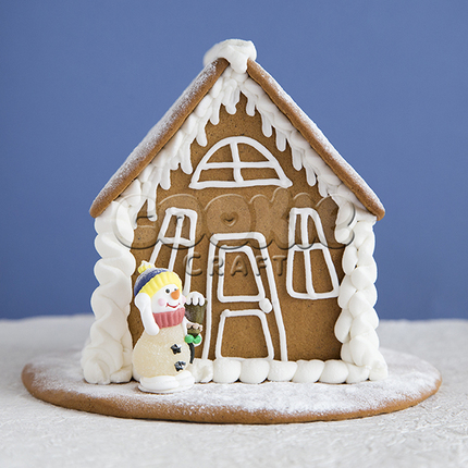 Пряничный домик "Сосульки на крыше" - магазин CookieCraft