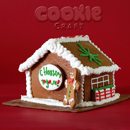 Пряничный домик "Рождественский" - магазин CookieCraft
