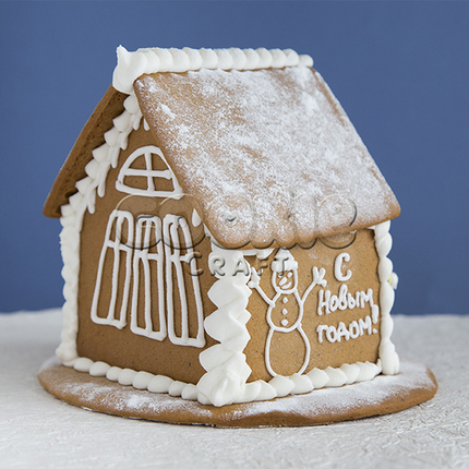 Пряничный домик "Сосульки на крыше" - магазин CookieCraft