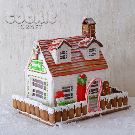 Пряничный коттедж "American style с подсветкой" - магазин CookieCraft