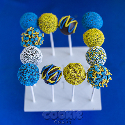 Кейкпопсы (индивидуальный дизайн), набор 20 шт. - магазин CookieCraft