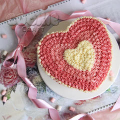 Торт на заказ "Сладкое сердце" - магазин CookieCraft