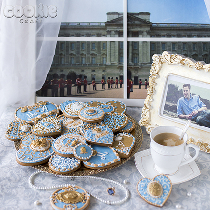 Набор пряников "Королевская свадьба" - магазин CookieCraft