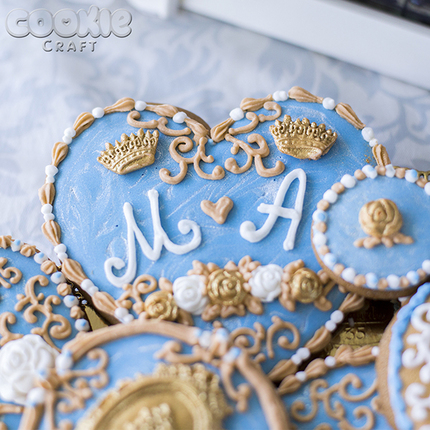 Набор пряников "Королевская свадьба" - магазин CookieCraft
