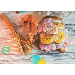 Букет пасхальных пряников "Желторотики" - магазин CookieCraft