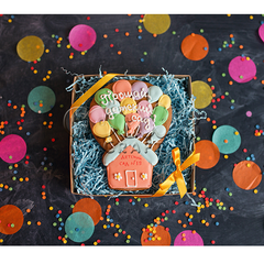 Подарочный пряник "Воздушные шарики!" - магазин CookieCraft