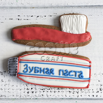 Пряник "Зубная паста" - магазин CookieCraft