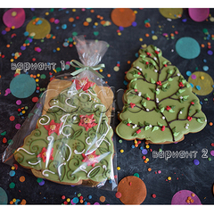 Пряник "Рождественское дерево" - магазин CookieCraft