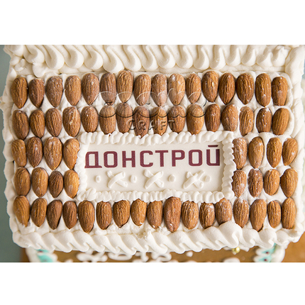 Пряничный домик с логотипом, категория ВИП - магазин CookieCraft