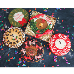 Пряник "Праздничный венок" - магазин CookieCraft