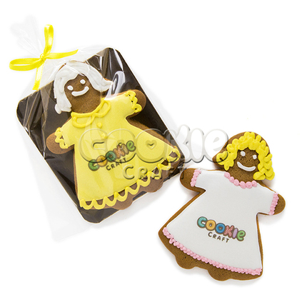 Пряничный человечек с логотипом - магазин CookieCraft