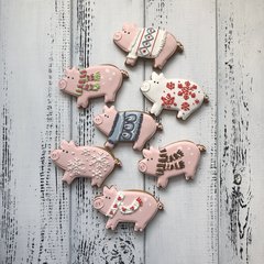 Свинка в свитере - магазин CookieCraft