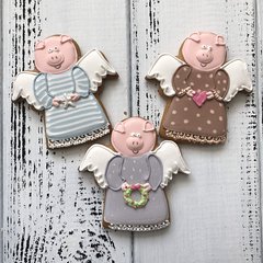 Свинка-ангелочек - магазин CookieCraft
