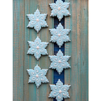 Голубая снежинка - магазин CookieCraft