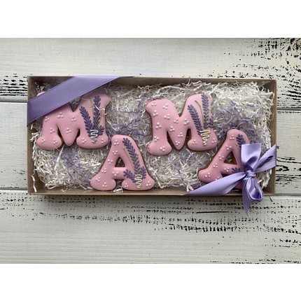 Набор пряников "МАМА" - магазин CookieCraft