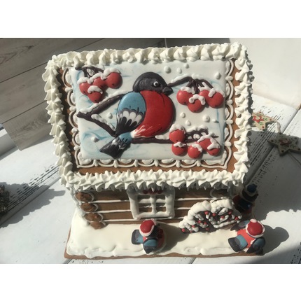 Пряничный домик "Снегиря" - магазин CookieCraft