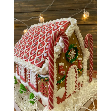 Пряничный домик "Новогодний" - магазин CookieCraft