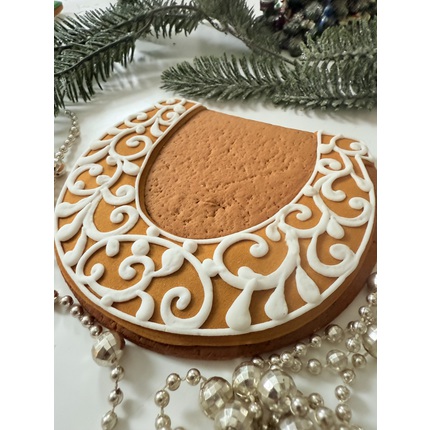 Большая пряничная подкова - магазин CookieCraft