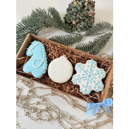 Набор пряников "Лошадкин Новый год" - магазин CookieCraft