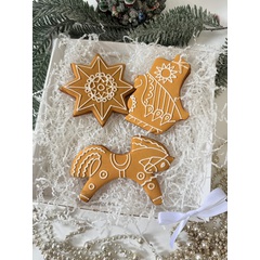 Набор имбирных пряников "Ладья" - магазин CookieCraft