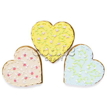 Пряник "Весеннее сердце " - магазин CookieCraft