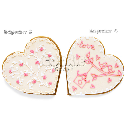 Пряник "Весеннее сердце " - магазин CookieCraft