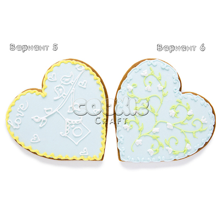 Пряник "Весеннее сердце " - магазин CookieCraft