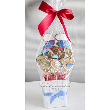 Букет пряников "Воздушный десант" - магазин CookieCraft