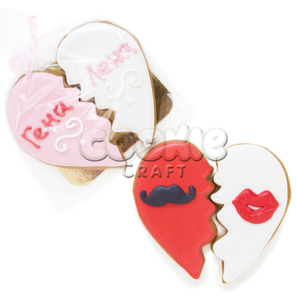 Комплект пряник "Донт брэйк май харт" - магазин CookieCraft