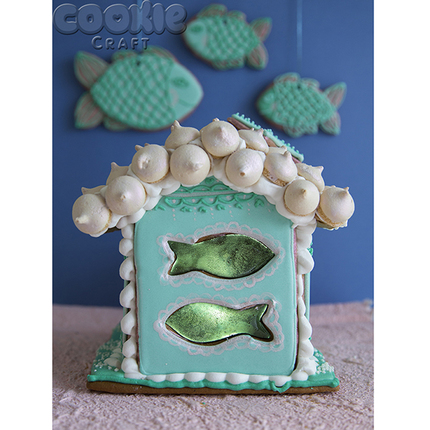 Пряничный домик "Подводный" - магазин CookieCraft
