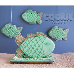 3D пряник "Рыба-кит" - магазин CookieCraft