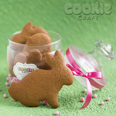 Баночка с пряниками "Пасхальные угощения" - магазин CookieCraft