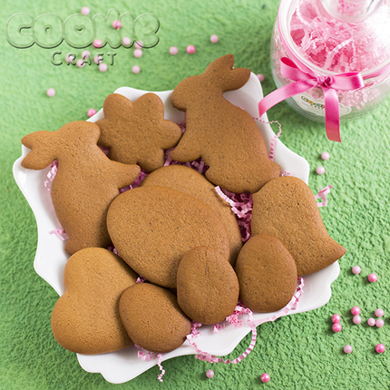 Баночка с пряниками "Пасхальные угощения" - магазин CookieCraft