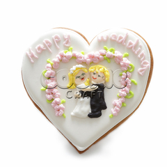 Пряник «Счастливая свадьба» - магазин CookieCraft