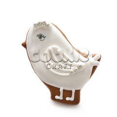 Пряник "Свадебная птичка" - магазин CookieCraft
