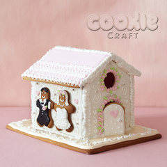 Пряничный домик "Свадебный" - магазин CookieCraft