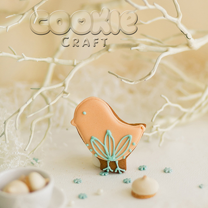 Пряник "Свадебная птичка" - магазин CookieCraft