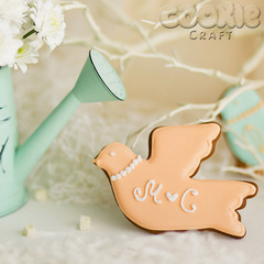 Пряник "Свадебный голубь" - магазин CookieCraft