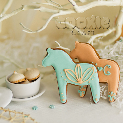 Пряник "Свадебная лошадка" - магазин CookieCraft