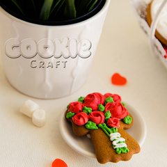 Пряник "Свадебный букет" - магазин CookieCraft