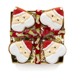Набор пряников "Санта-Клаусы" - магазин CookieCraft