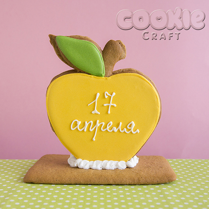 3D пряник "Эх, яблочко!" - магазин CookieCraft