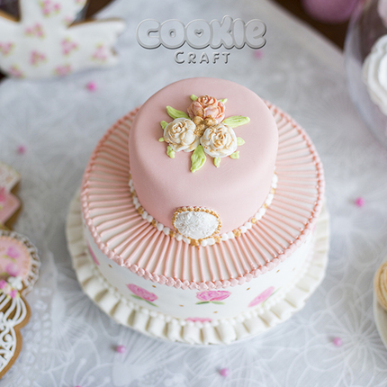Торт свадебный "Шебби шик" - магазин CookieCraft