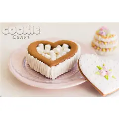 Пряничная 3D шкатулка "С открытым сердцем" - магазин CookieCraft