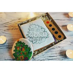 Пряник "Новогодняя раскраска" - магазин CookieCraft