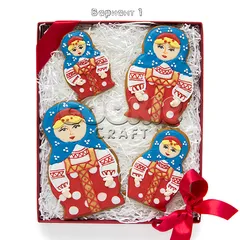 Набор пряников "Русские матрешки"