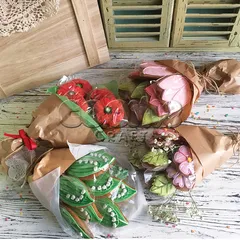 Букет пряников "Маки"